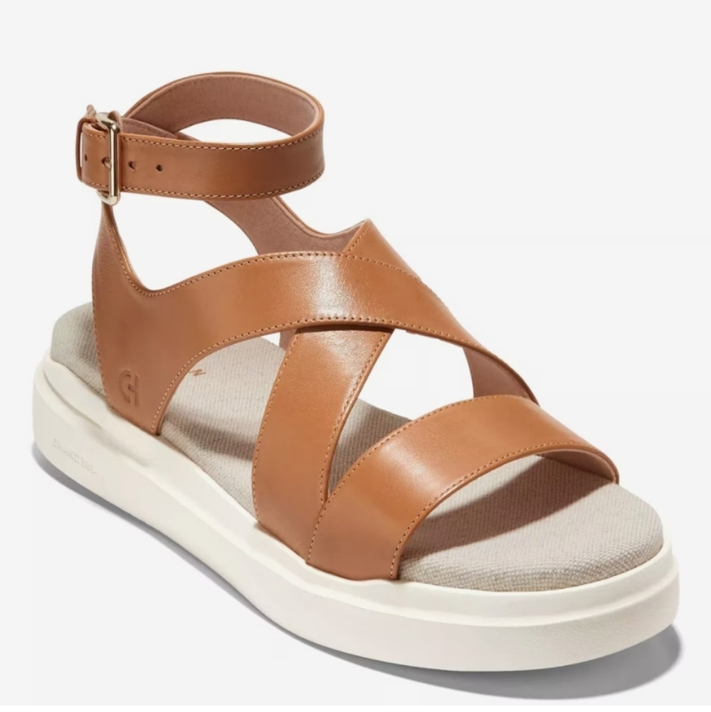 NWT Cole Haan Grand Pro Castine Platform Sandals